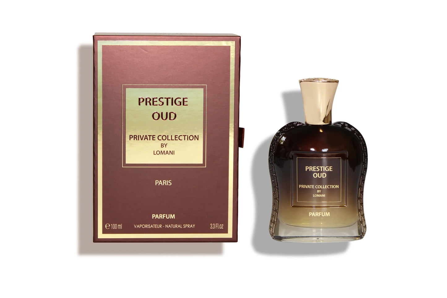 Prestige Oud Private Collection By Lomani Eau de Perfume 3.3oz- for men