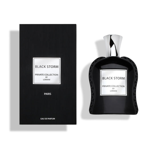 Black Storm Private collection By Lomani Eau de Perfume 3.3oz- for Men